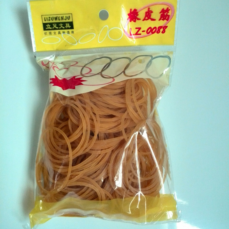 Based on rubber band latex ring financial rubber band bundled 80g package Xi'an tenacious enough not easy to break
