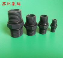 Three centiupvc bilateral external tooth external wire joint PVC pair wire external tooth thread wire interface 1 4 1 2