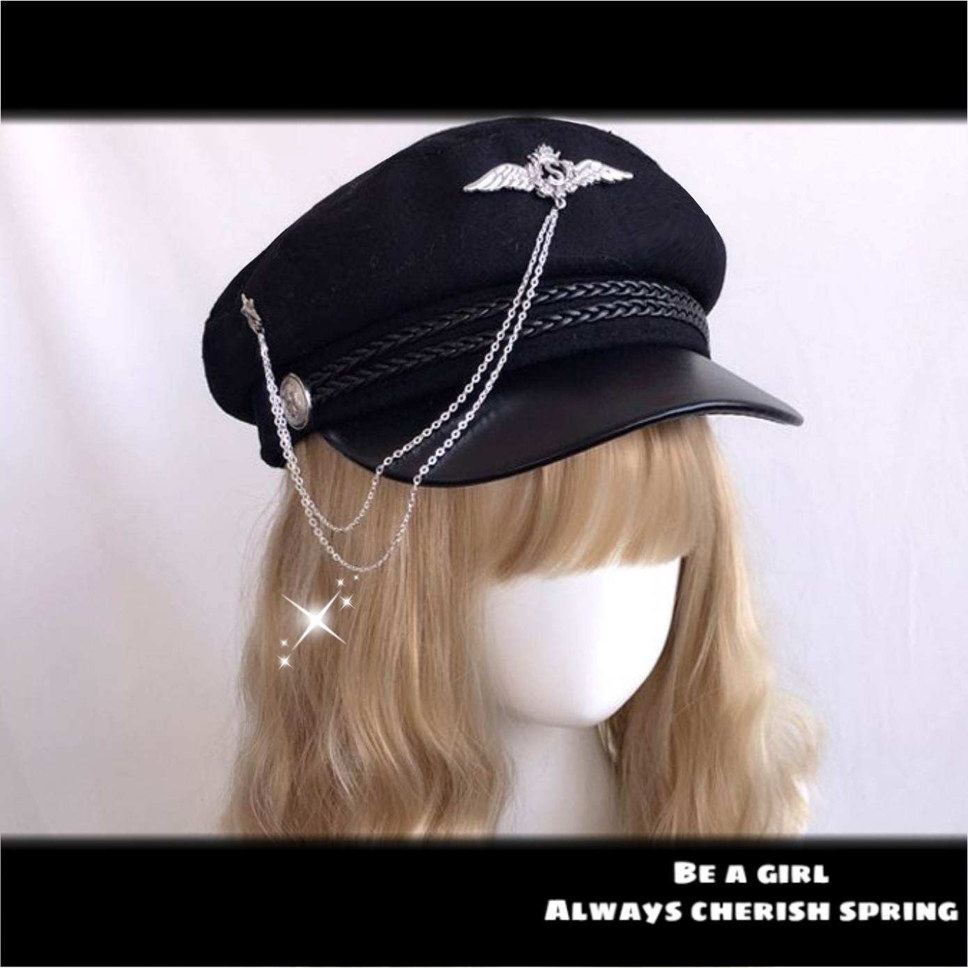 Подлинный берет, нашивка с кисточками, DIY, стиль Lolita