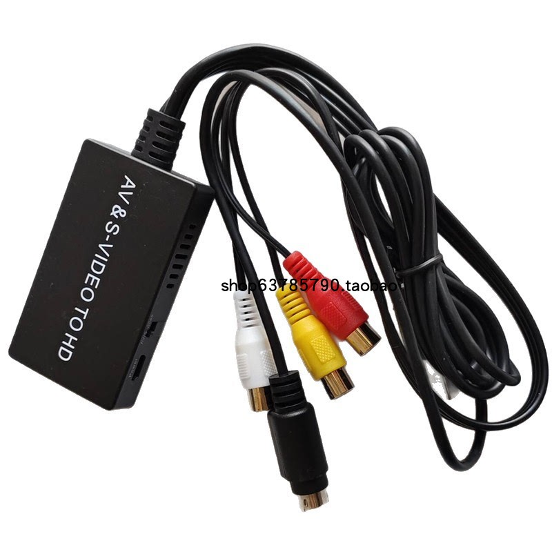 Av S-Video to HDMI Hd Converter Cvbs S-Video to Hd Converter 1080P Av S-Video to HDMI Hd Converter Cvbs S-Video to Hd Converter 1080P