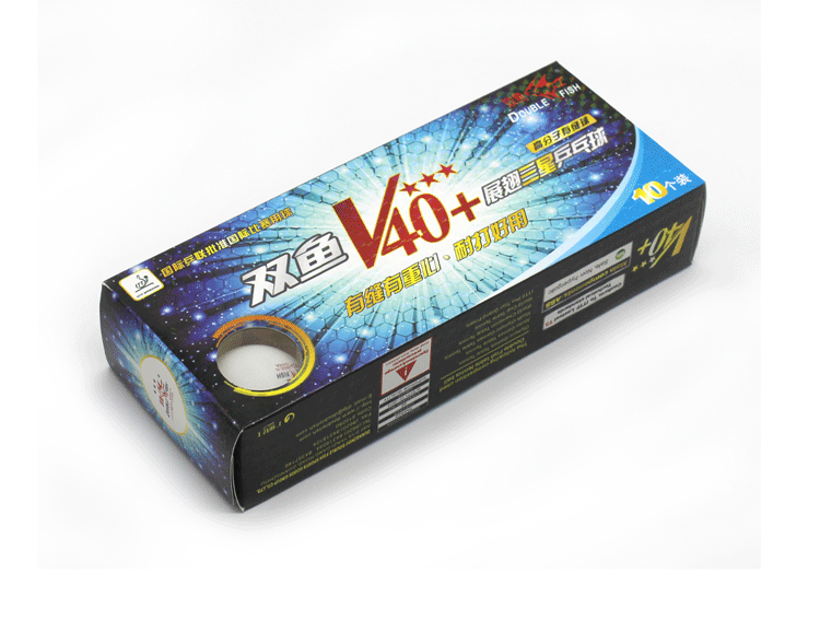 Hotop chính hãng Song Ngư quả bóng Samsung Vật liệu mới V40 + Bóng bàn 3 sao có bóng khâu bàn bóng bàn giá rẻ
