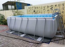 Large bracket swimming pool Household adult oversized water park pool Family inflatable-free childrens pool