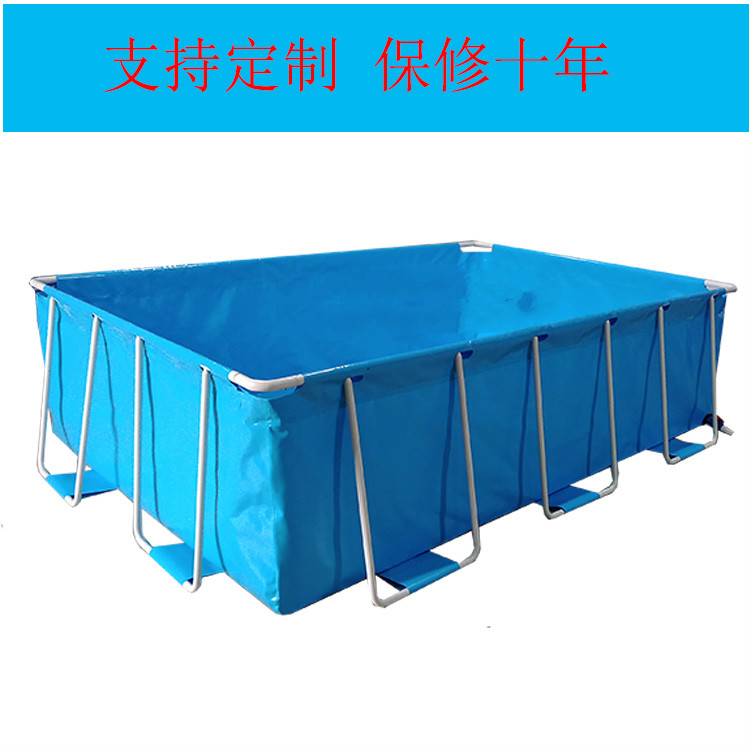 Customized outdoor large canvas swimming pool heightened bracket swimming pool children's water park customized adult swimming pool