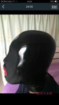 Latex Mask Female Headgear Baotou Tuning Tooth Cover Headgear Male with tooth cover Mouth Storm Bondage to teach latex tooth cover