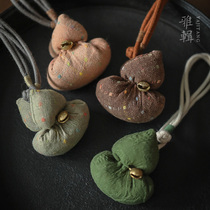 Ya Ji small gourd Handmade sachet fragrant Chinese herbal fragrance four into the gift box