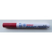 SNOWMAN snowman paint pen NO CP PAINT MARKER red paint pen