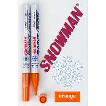 Japanese snowman paint pen FCP orange (orange color) lacquered oil pen orange PINT MARKER