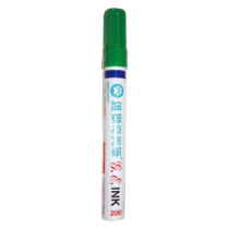 Male lions note pen No. 200 round head coarse core green 1 5mm