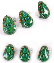 Winding clockwork iron frog Jumping frog After 80 childrens classic nostalgic toy stall tank chicken factory direct sales