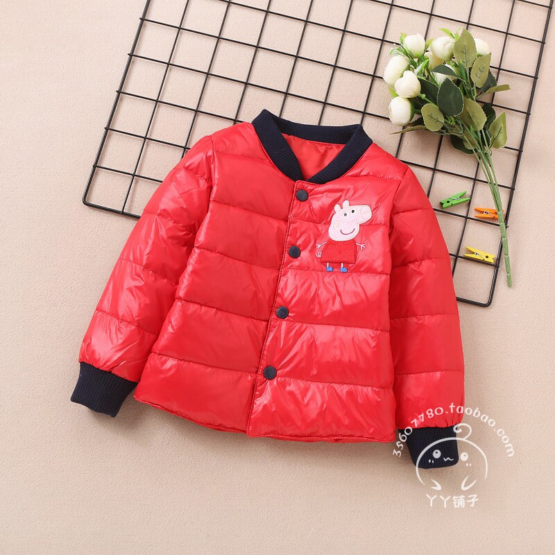 Special winter good fabrics boys and girls infants and young children baby down jacket down inner long-sleeved jacket 1-5