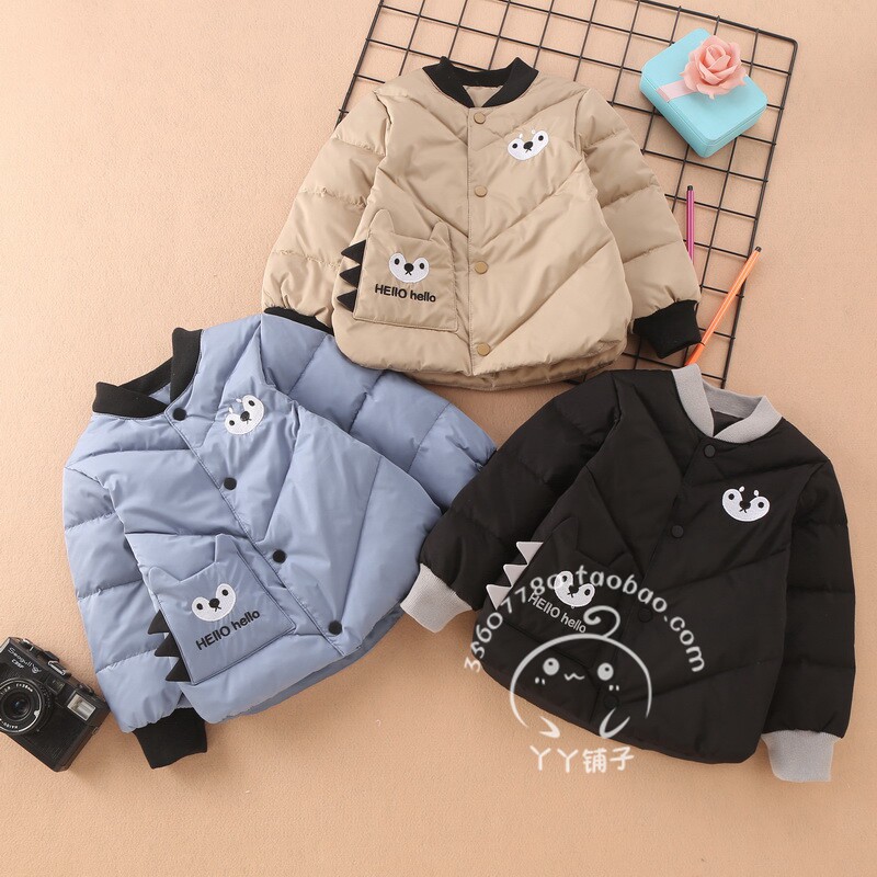 Winter warm Yujiabei boys and girls baby small and medium children's clothing down liner down jacket 90% velvet 1-5 years old