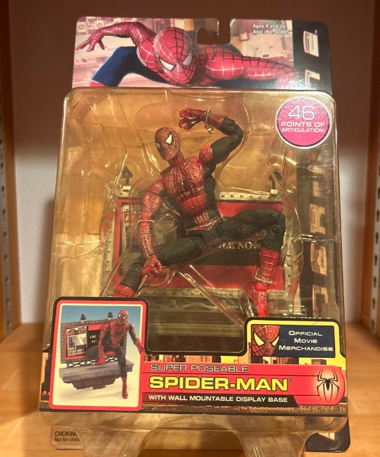 Toy Biz Toybiz Spider-Man with 46 Points of Articulation Toy Biz Toybiz Spider-Man with 46 Points of Articulation