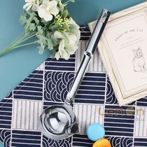 Japanese KINBATA oil filter spoon 304 stainless steel oil separation soup artifact household filter soup spoon oil soup separation spoon