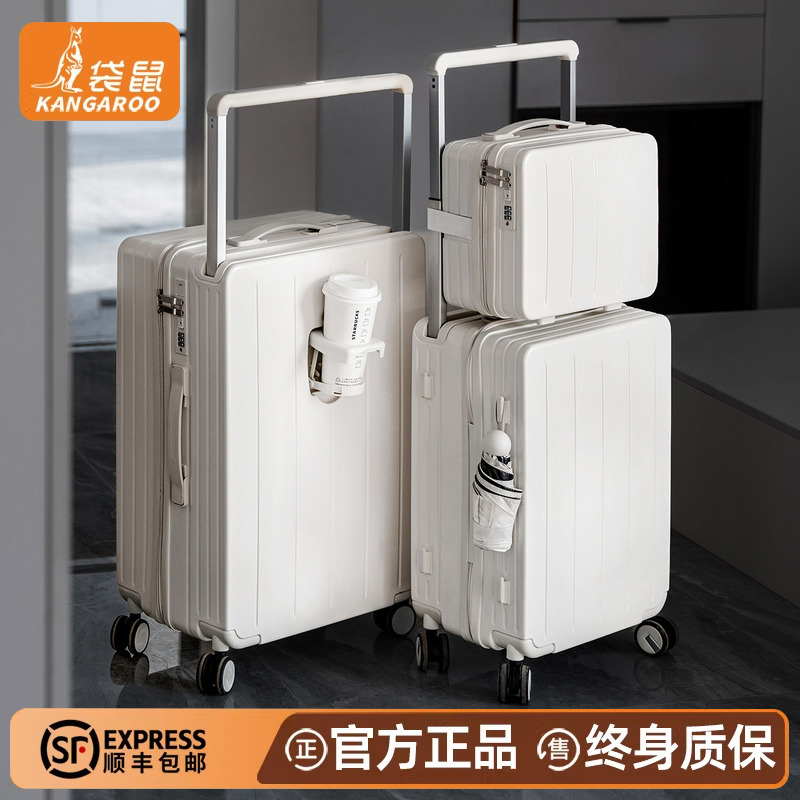 Kangaroo Luggage Suitcase 2026 New Model, Sturdy and Durable, 20inch Inch Carry-On Wide Handle Travel Password Lock Suitcase Kangaroo Luggage Suitcase 2026 New Model, Sturdy and Durable, 20inch Inch Carry-On Wide Handle Travel Password Lock Suitcase