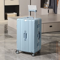 Голубой [модель с алюминиевой рамой и более глубоким отделением]