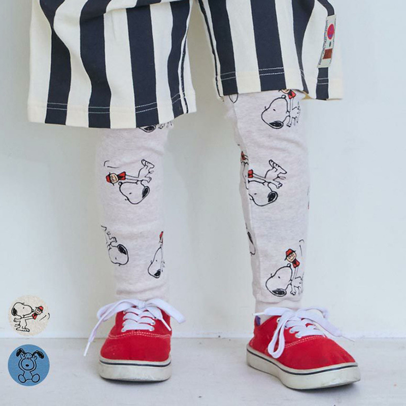 Japanese Trendy Brand Markeys 2025 New Model Boys and Girls Pure Cotton All-Over Print Leggings, Good Quality Cotton