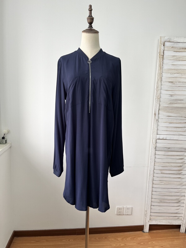 German Brand Women's Mid-Length Shirt, Thin Style, Extremely Comfortable Fabric, Size M, Bust 104
