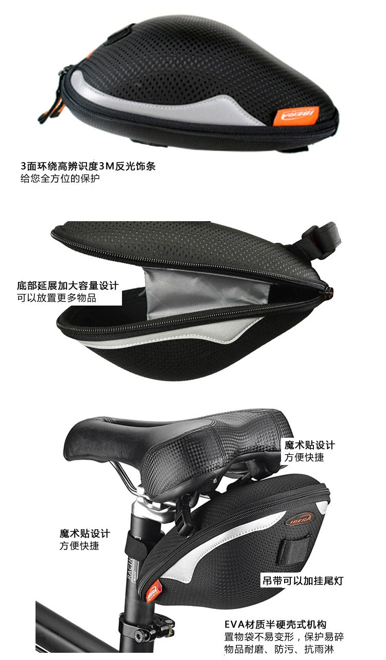 Sacoche pour vélo mixte IBERA - Ref 2218088 Image 7