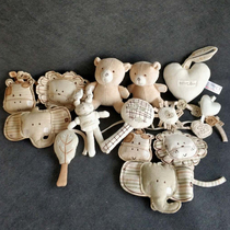 Export UK N-brand Organic cotton doll rings tatton bear and neck pillow block DIY bed hanging accessories