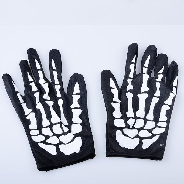 Đồ trang trí Halloween, đồ lễ, tiệc khiêu vũ, găng tay quỷ, bộ xương người lớn - Sản phẩm Đảng / Magic / Hiệu suất đồ hoá trang trẻ em