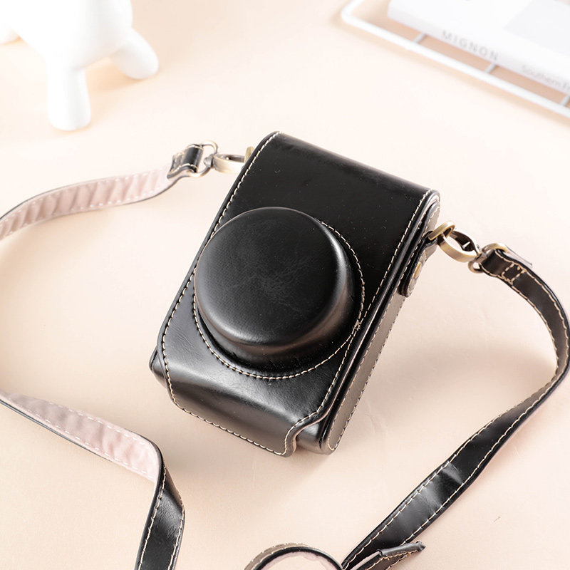 Waterproof Photo Camera PU leather Bag Body cover Case For Olympus