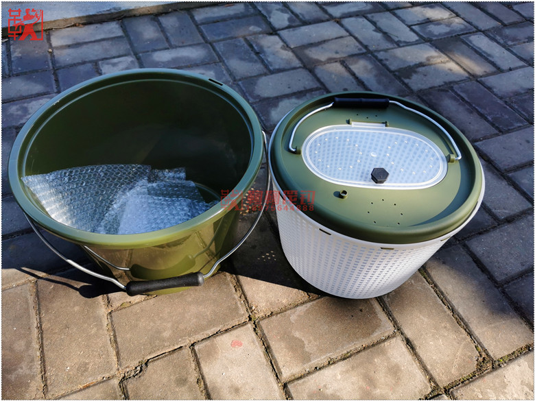 Bow bow raft fishing bucket for bucket Drump bucket under shrimp bucket