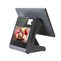 Overseas cash register all-in-one supermarket catering Chinese and English special traditional English milk tea shop restaurant ordering machine multi-language version Hong Kong and Macao commercial cashier Windows7 management system cash register