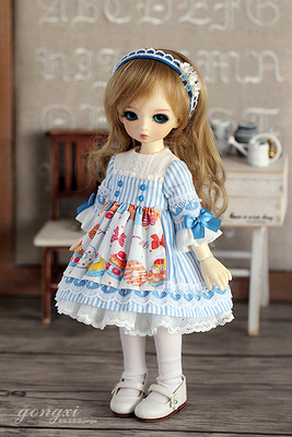 taobao agent Spot-Summer Glose-YOSD 6 6 points BJD women's dress skirt cute congratulations to make baby clothes