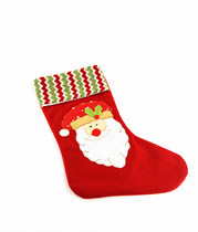 Christmas socks large high-grade embroidered Christmas socks Christmas decorative pendant Christmas stocking