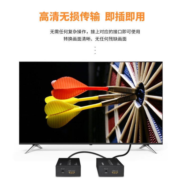 New Maituo MT-ED06-C 120 m HDMI signal extender single network cable extends high-definition image transmission-Taobao