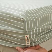 100%cotton old rough cloth bed sheet single piece cotton summer bedspread mattress protective cover dust cover Bed cover All-inclusive