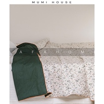  MUMI ins wind small fresh cotton washable summer quilt high-end summer cool quilt Air-conditioned quilt single double student dormitory