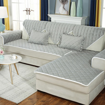 ALEX winter short plush sofa cushion four seasons universal fabric leather non-slip cushion Nordic sofa cover cloth cover towel