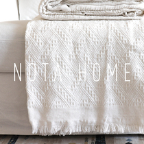  ALEX Nordic sofa towel cover cloth full cover non-slip universal cotton and linen single sofa blanket decorative blanket bed tail blanket Light luxury
