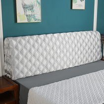  ALEX All-inclusive bedside cover padded bedside cover Leather bed bed backrest bedside cover fabric 1 8M dustproof protective cover