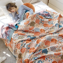  ALEX towel quilt summer cotton summer thin single old-fashioned nostalgic cotton gauze summer cool quilt blanket