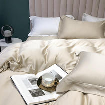  ALEX summer 100 Lenzing Tencel four-piece set solid color ice silk quilt cover sheets cool silky bedding