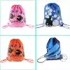 Children drawstring drawstring mouth bag Boys mild waterproof storage bag Girls cute cartoon shoulder bag Children swimming bag