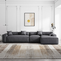 Italian light luxury sofa technology cloth corner noble concubine combination Nordic cloth sofa large and small apartment down latex sofa