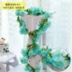 Hoa giả mây hoa anh đào nhân tạo hoa hồng hoa lan can mây điều hòa không khí sưởi ấm trần trang trí hoa cưới - Hoa nhân tạo / Cây / Trái cây cây hoa giả để phòng khách