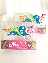 Hot-selling cartoon dinosaur styling birthday creative candle cake special smoke-free safe purchase