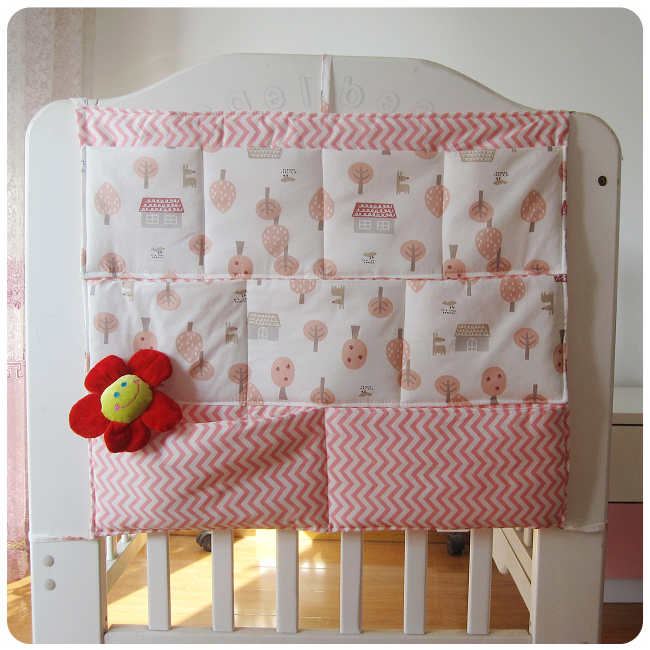 Bộ đồ giường cho bé đầu giường đa chức năng lưu trữ túi cotton đa năng lưu trữ túi đầu giường treo túi tã máy giặt - Túi ngủ / Mat / Gối / Ded stuff bộ đồ giường cho trẻ em