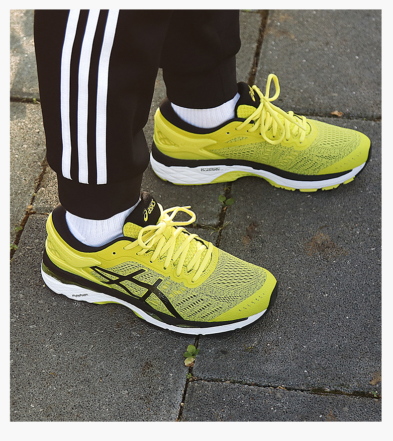 Giày nam ASICS yasehi GEL-KAYANO 24 giày chạy ổn định Giày thể thao màu vàng T749N-8990 - Giày chạy bộ giày thể thao adidas nữ