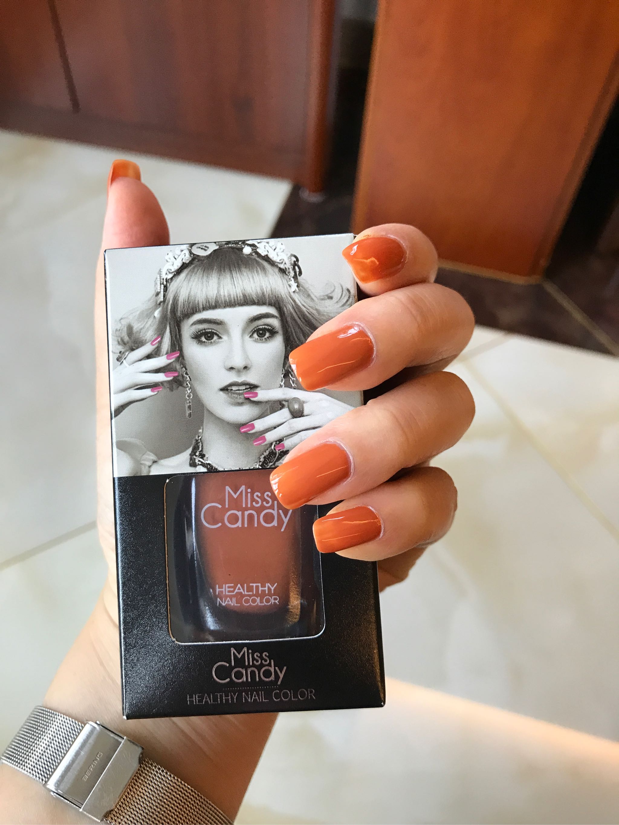 健康可剥甲油秋冬流行色秋风褐是正规品牌吗？使用后的效果如何,第3张