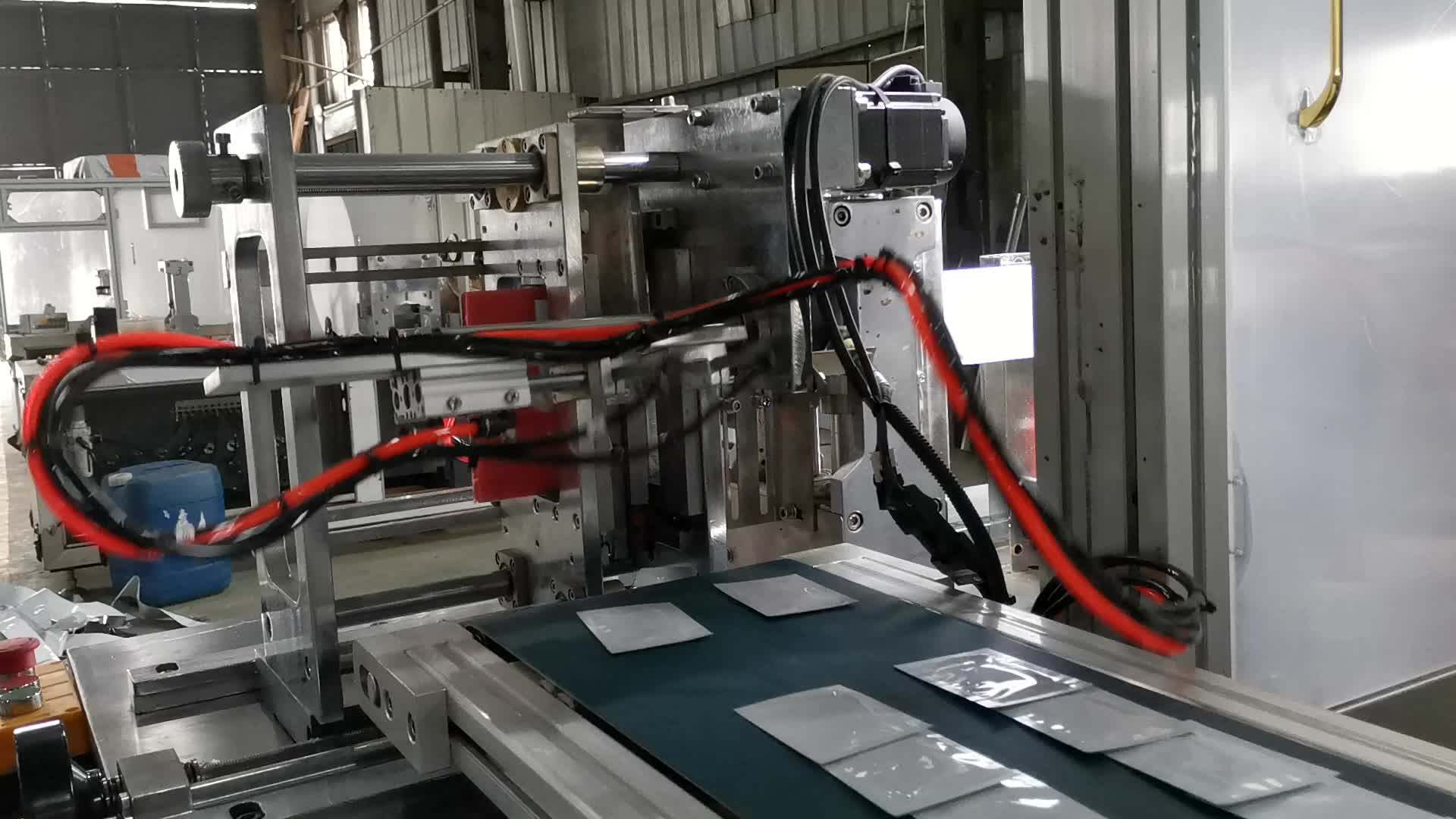 High Speed Single Pack Automatic Wet Wipe Packaging Machine With Good