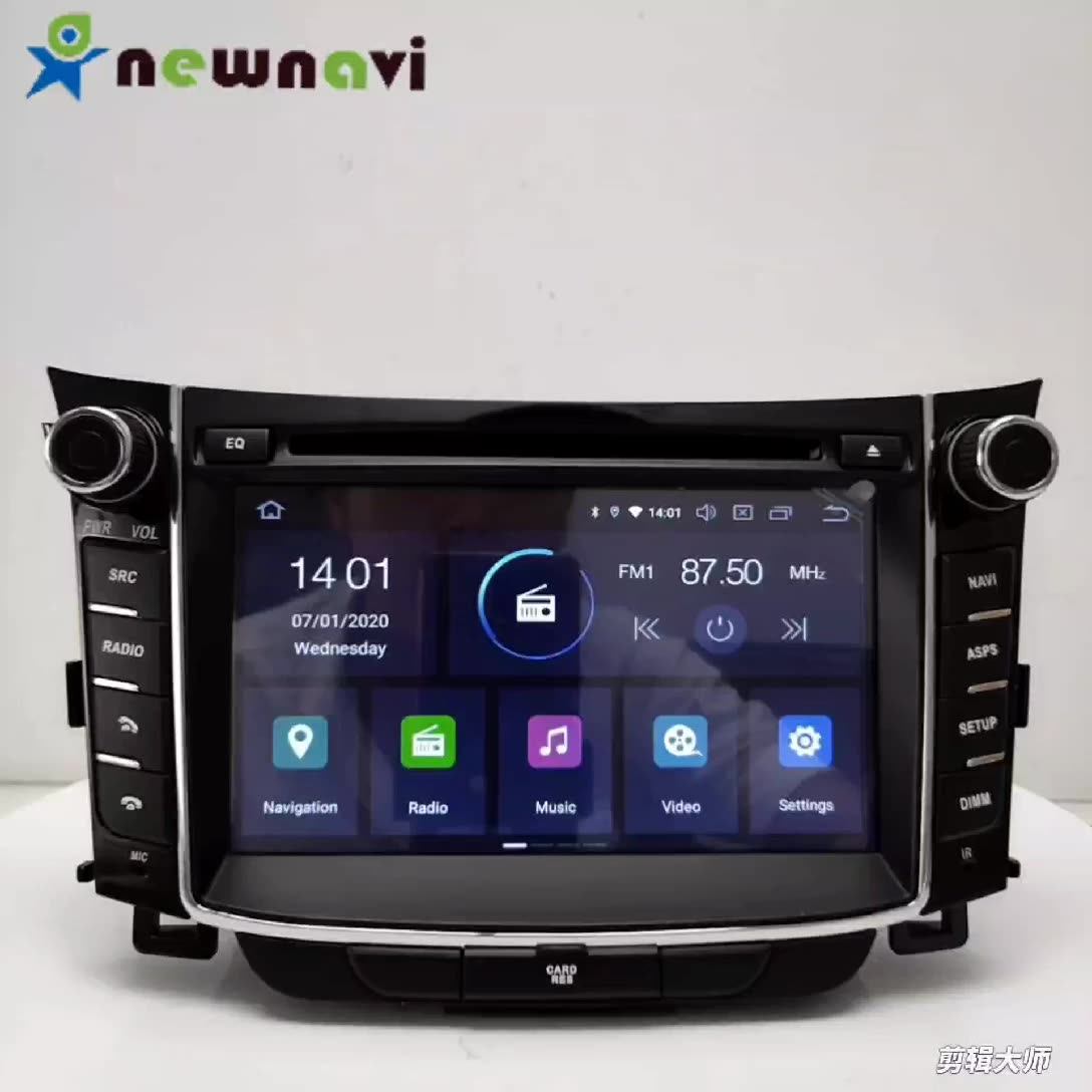 Newnavi Double Din Car Stereo With Dsp Support Steering Wheel Android