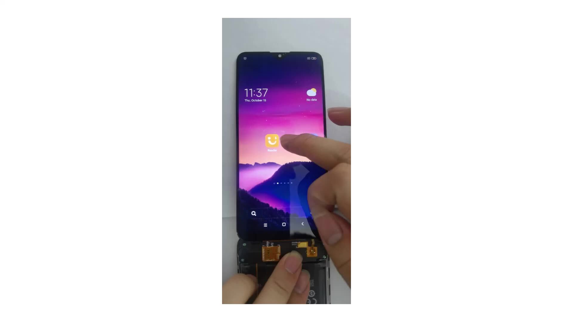 Écran LCD + Vitre Tactile De Remplacement Pour Huawei Y7 2019 - 6.26 Pouces - Modèle Noir
