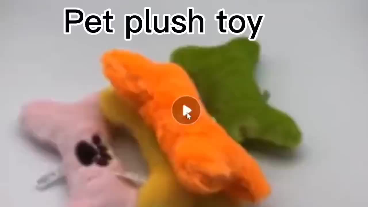 Manufacturer Wholesale 2022 New Organic Nontoxic Plush Bone Squeaky