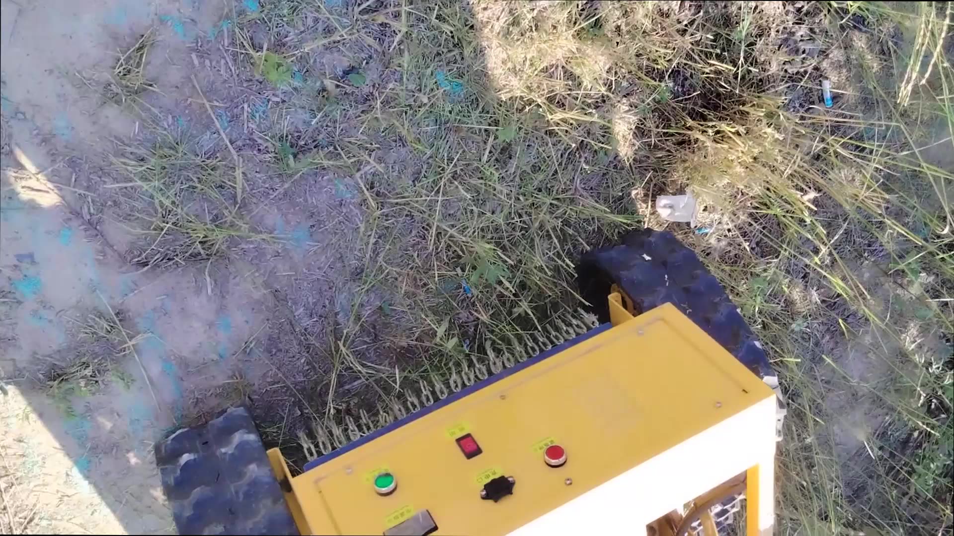 New Design Cordless Electric Lawn Mower Remote Control Lawn Mover Robot