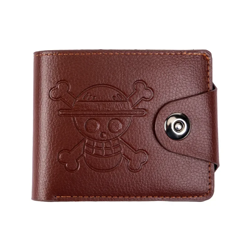 Factory direct supply cross-border new men's wallet zipper multi-card trend cartoon short wallet in stock wholesale